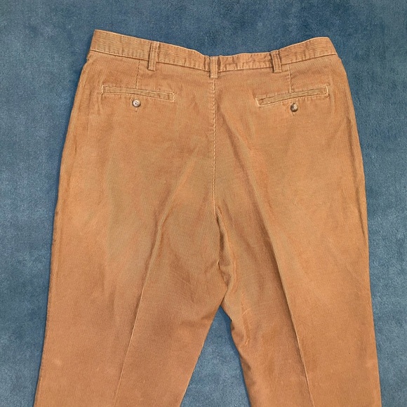 Savane Men's Light Brown Corduroy Pants - Picture 8 of 9